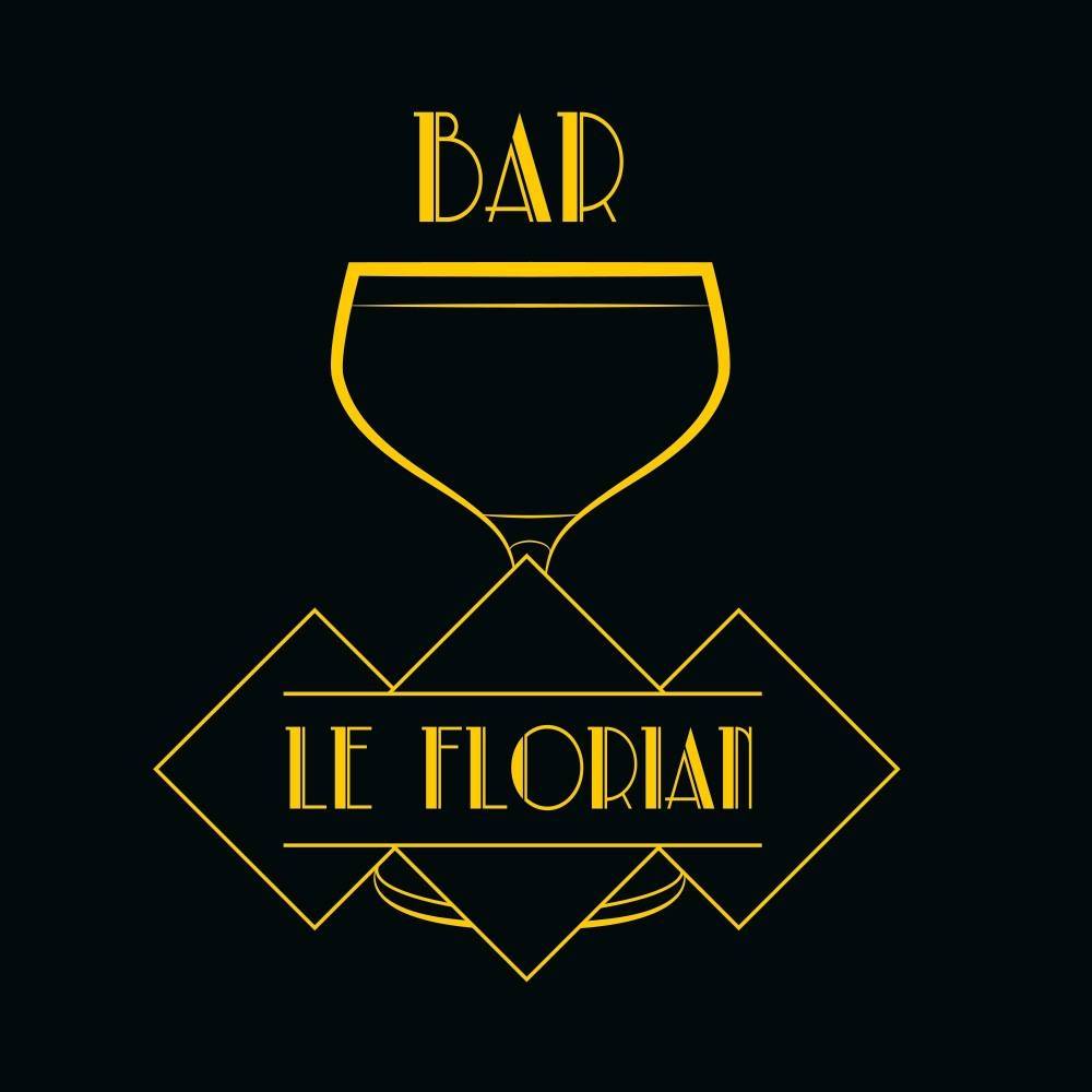 Logo bar à cocktails Le Florian Lyon